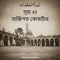 Surah 49 - الحُجُرَات