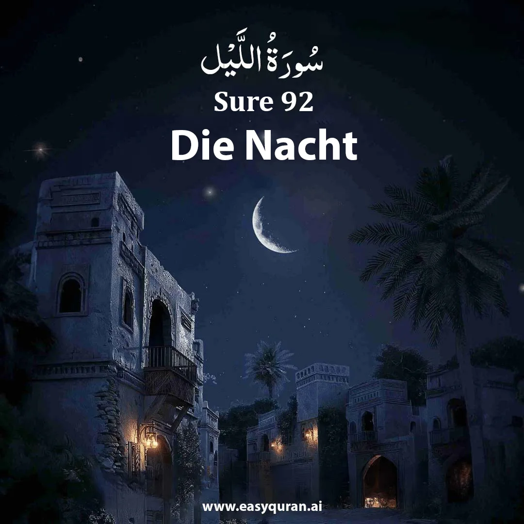 Surah 92 - اللَّيْل