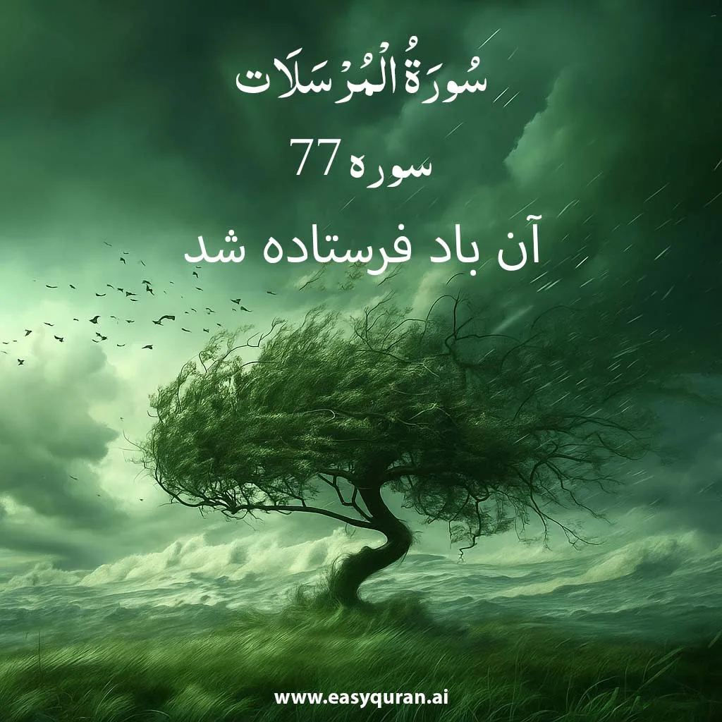 Surah 77 - المُرْسَلات