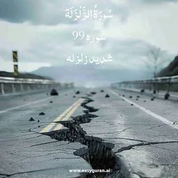 Surah 99 - الزلزلة