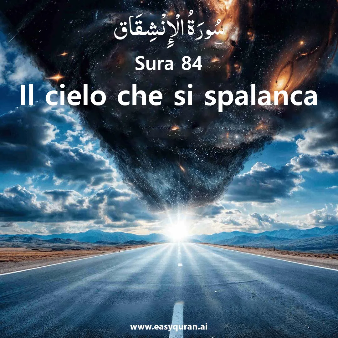 Surah 84 - الانْشِقَاق