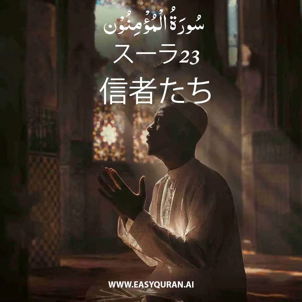 Surah 23 - المُؤْمِنُون