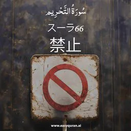Surah 66 - At-Taḥrîm