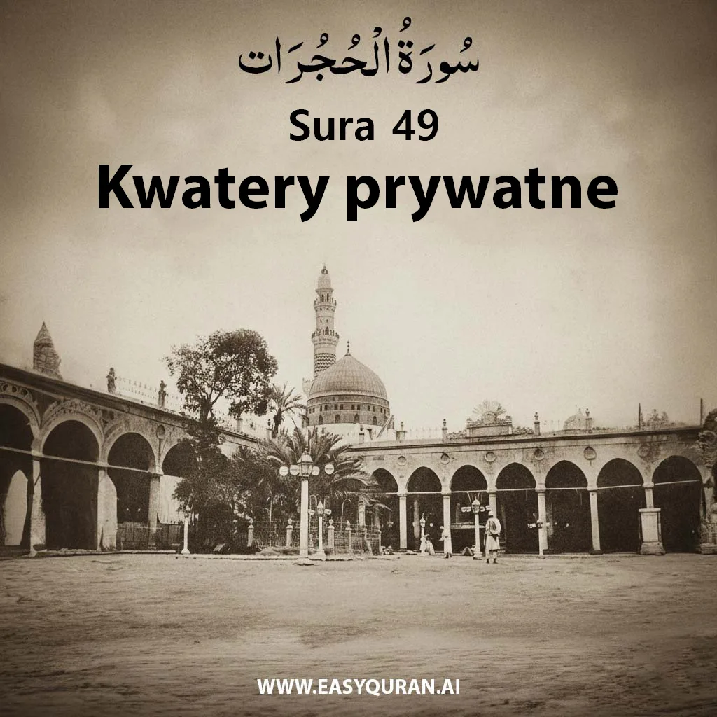 Surah 49 - الحُجُرَات