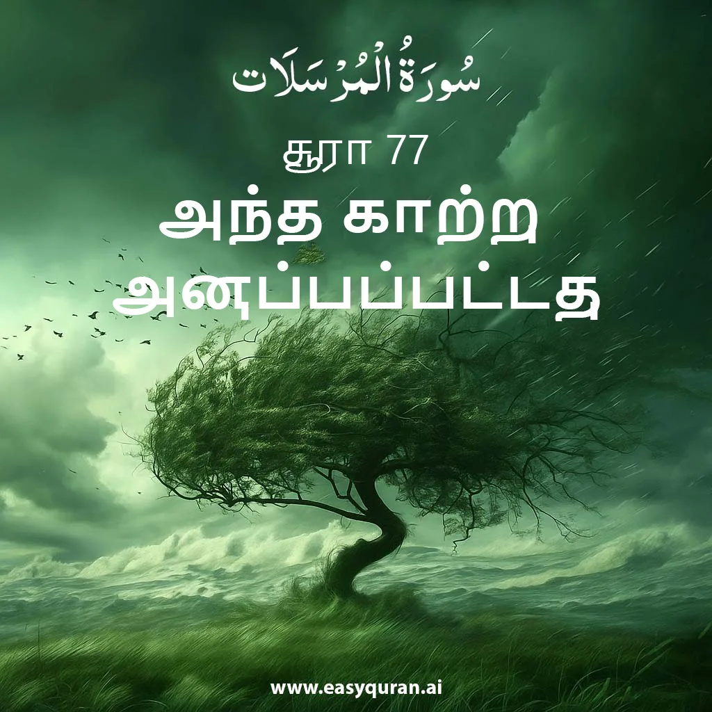 Surah 77 - المُرْسَلَات