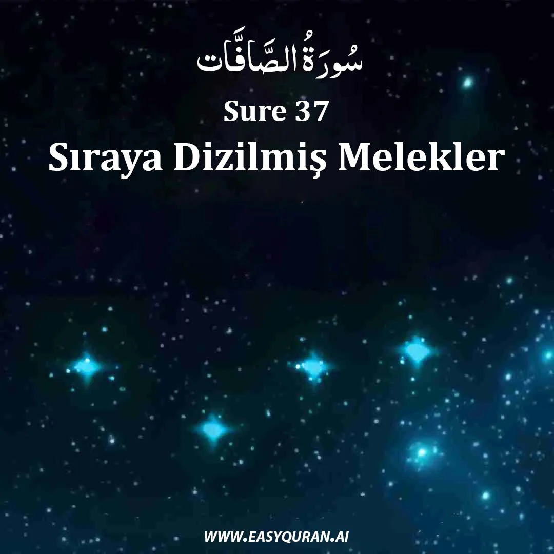 Surah 37 - الصَّافَّات