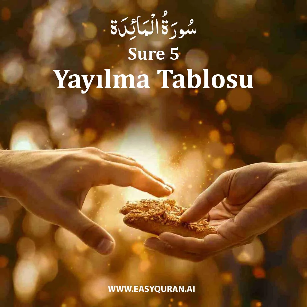 Surah 5 - المَائِدَة
