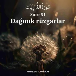 Surah 51 - Aⱬ-Ⱬâriyât