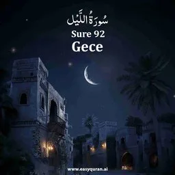 Surah 92 - Al-Layl